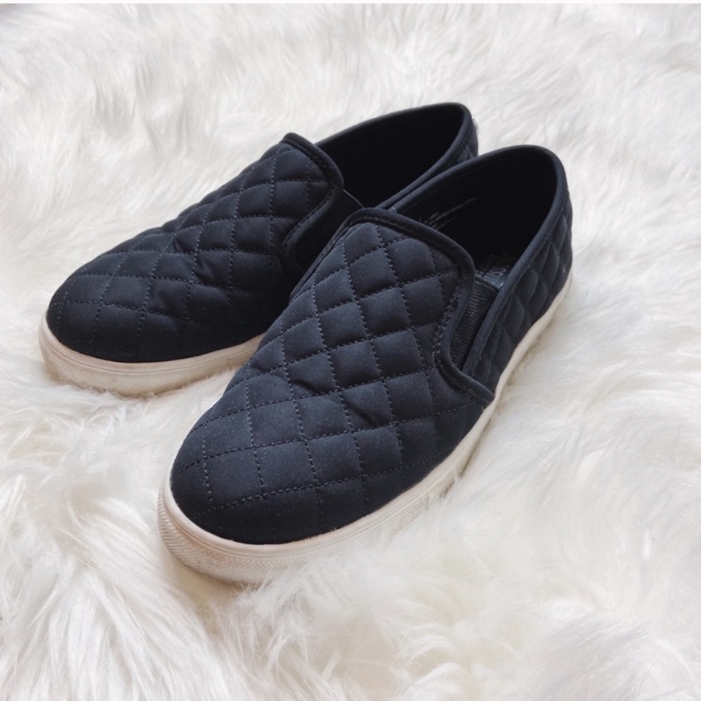 Quilted Slip On Sneakers